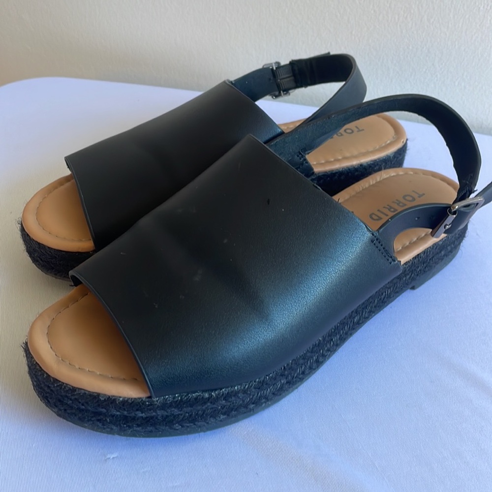 TORRID Black Women's Slingback Sandals
